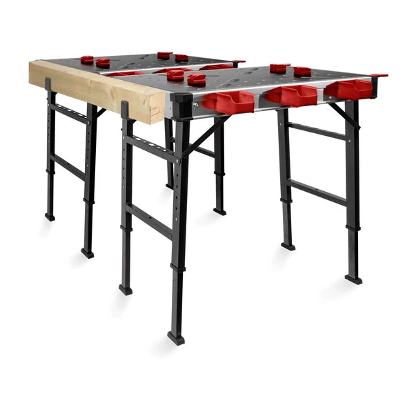 Portable, Adjustable Workbench - 850x600mm - 450kg load capacity